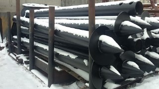 Винтовые сваи диаметром 73 мм Урае цена от 1340 руб.